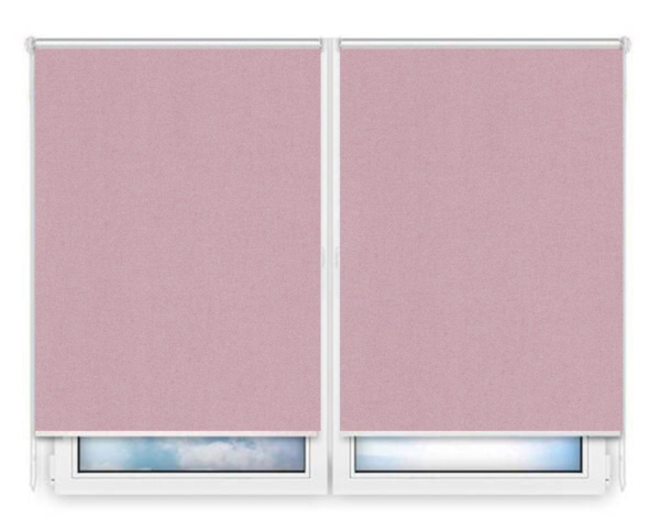 Рулонные шторы Мини Металлик-темно-розовый цена. Купить в «Мастерская Жалюзи»